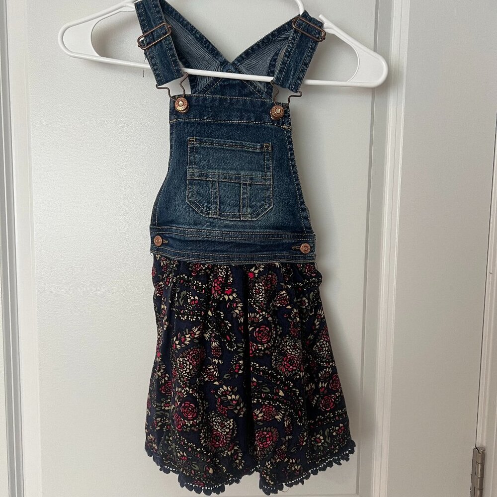 Jordache Brand Jean Overall Dress Girl's 4 / 5